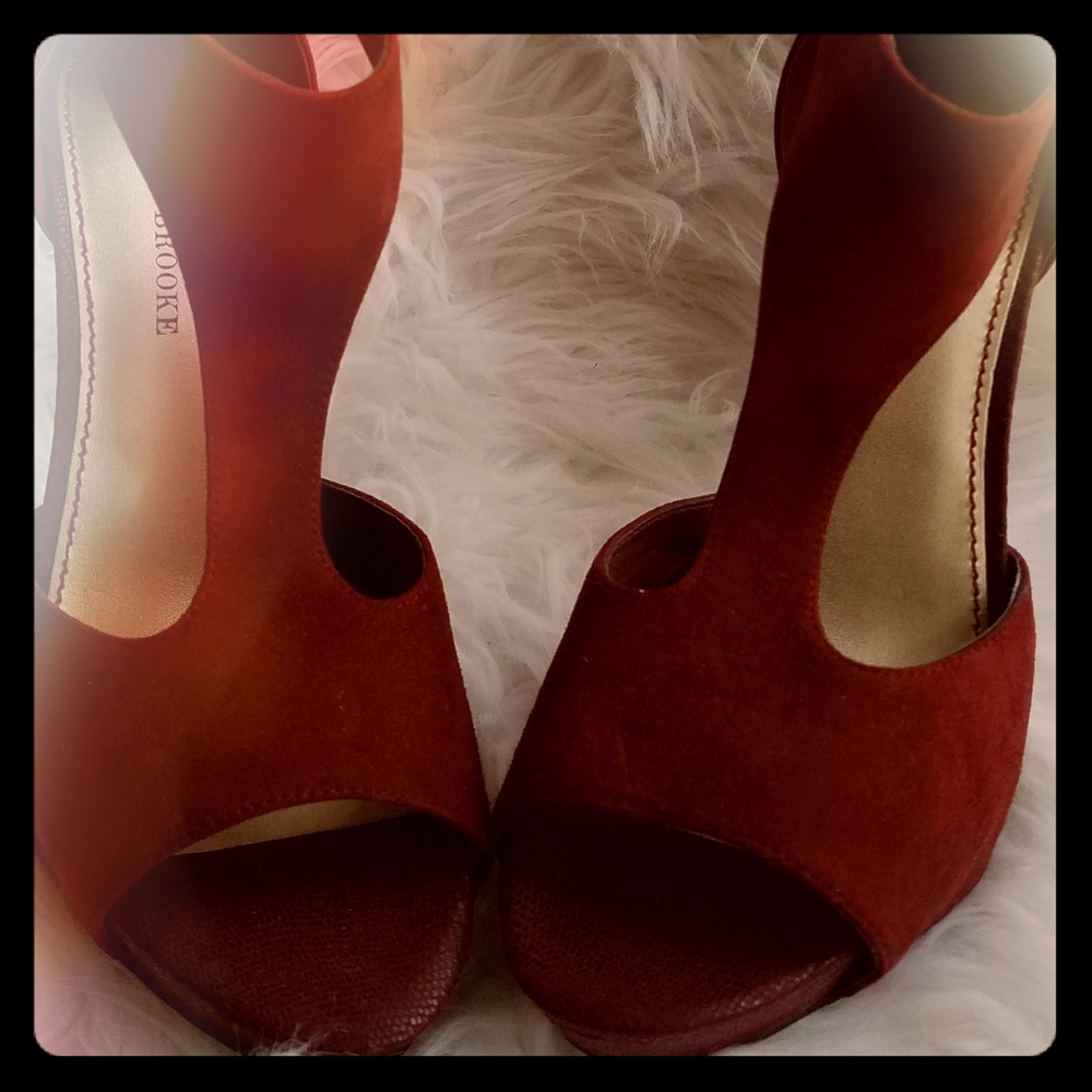 Audrey Brooke  Wine heels